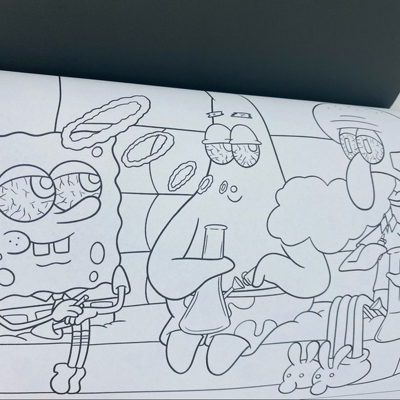 Other | Spongebob Squarepants Stoner Coloring Book | Poshmark